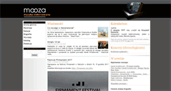 Desktop Screenshot of mooza.pl